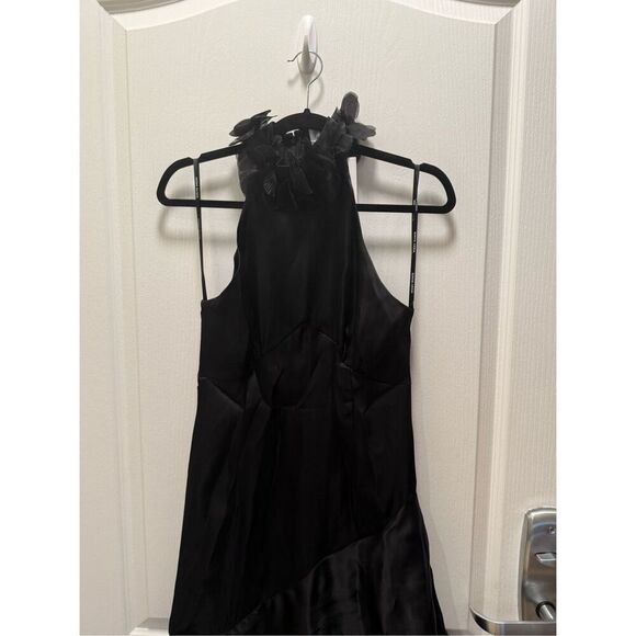Sonya Moda Noelle gown Maxi Dress Black Wedding Guest Cocktail Summer size S NWT - Picture 7 of 7